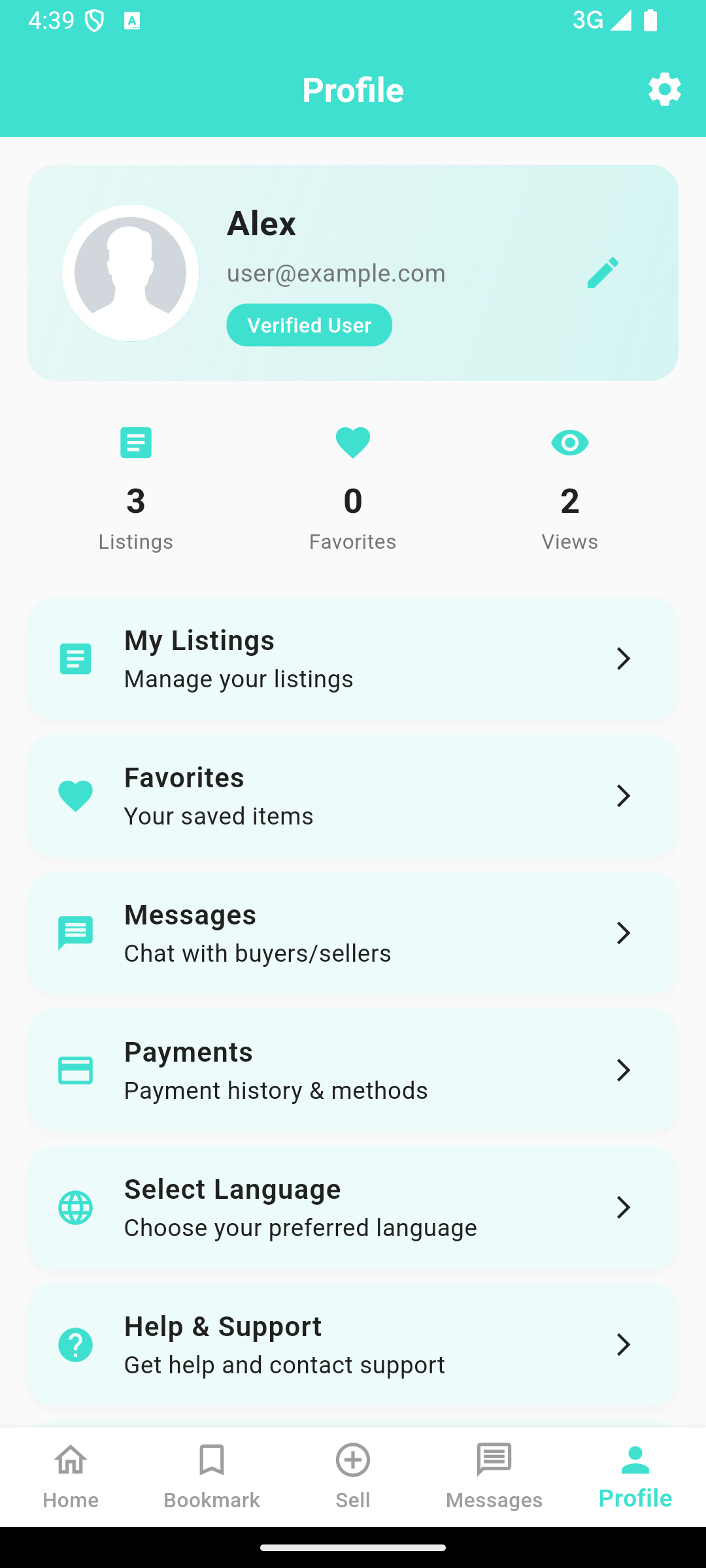 User Profile